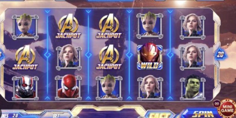 Sử dụng tính năng Hero hiệu quả tại Avengers Kingfun